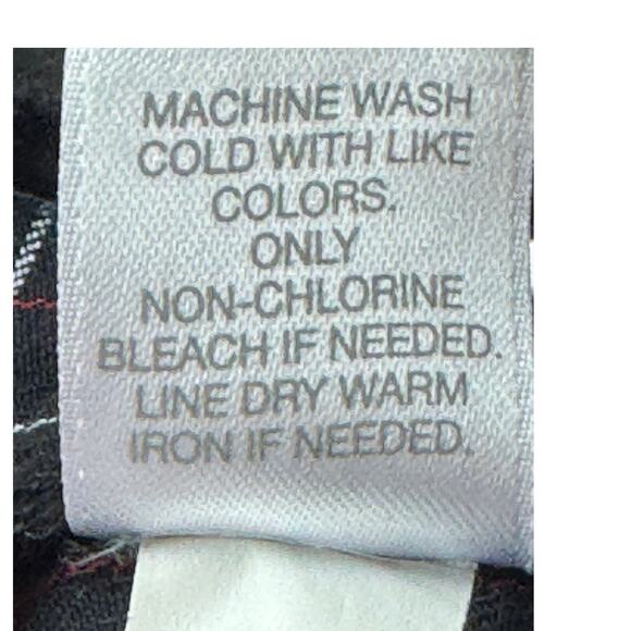 J.Jill Black Red Plaid Trousers Eclectic Grandpa Quiet Luxury Size 18 - Picture 4 of 11